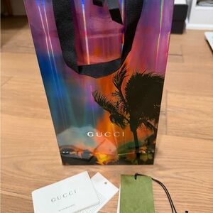 Gucci Tropical Sunset Gift Bag